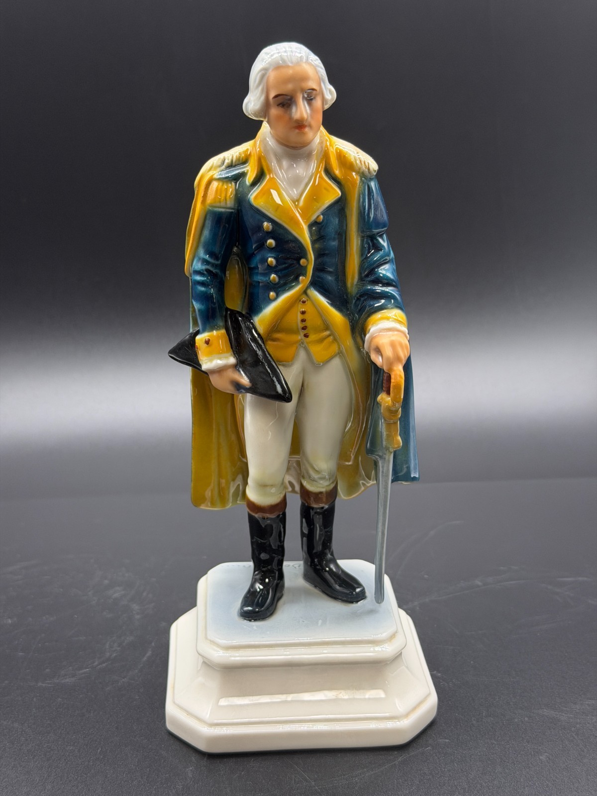 Vintage Goebel West Germany George Washington porcelain figurine