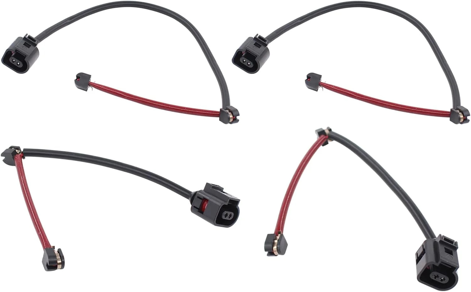 4Pcs Front and Rear Brake Pad Sensors Kit for Audi VW Porsche