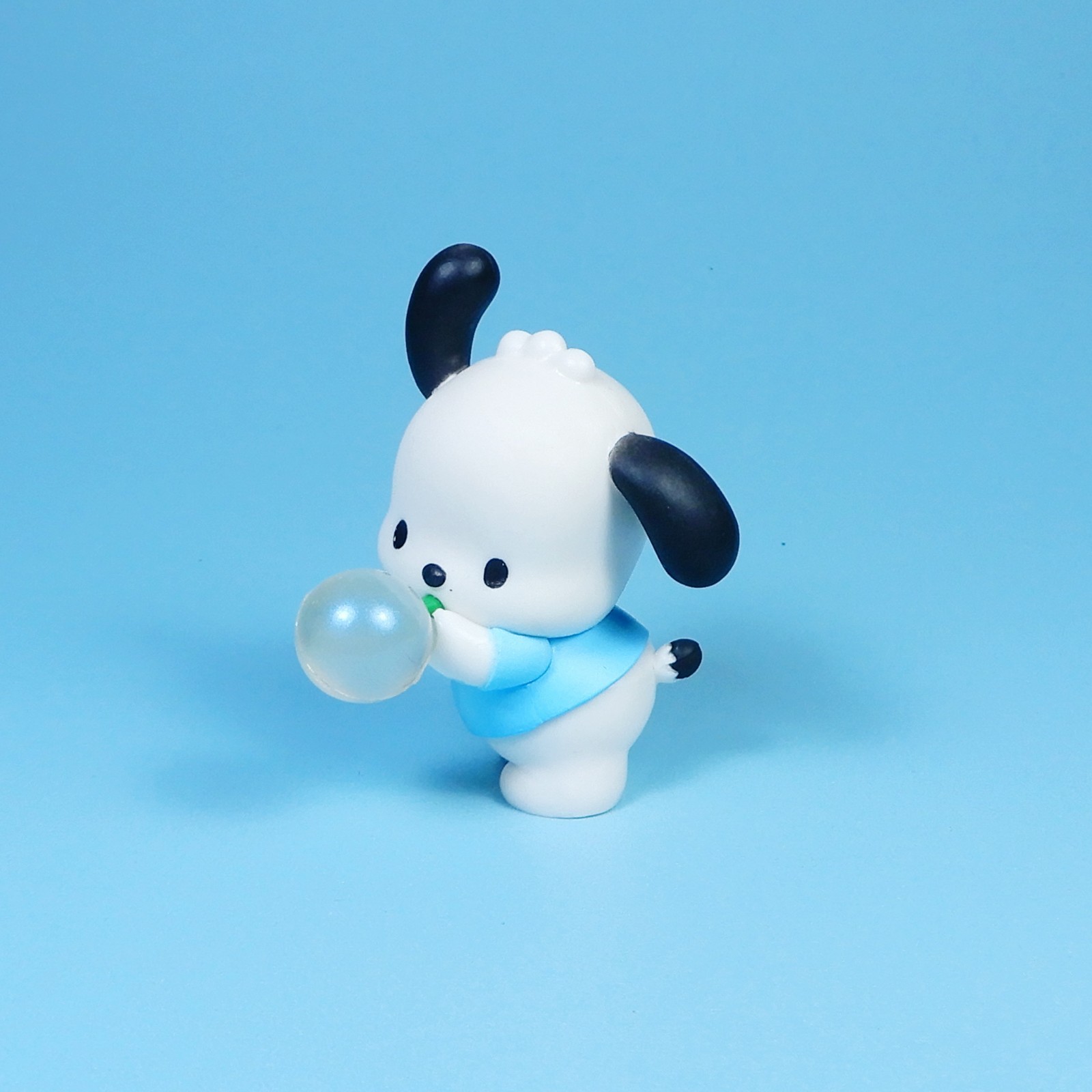 Takara Sanrio Characters Sparkling Soap Bubbles Pochacco figure US seller New