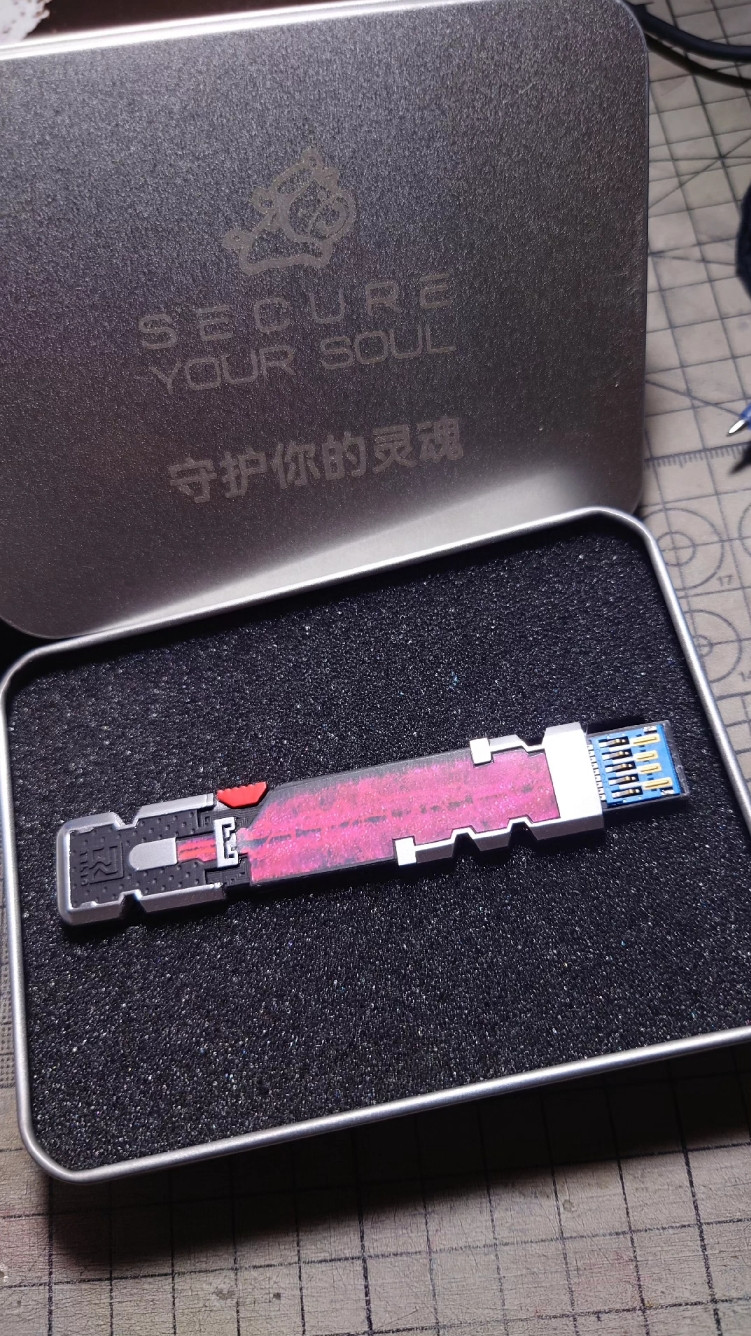 128GB USB 3.0 Cyberpunk-Themed Flash Drive 128GB USB 3.0 Cyberpunk-Themed Flash Drive