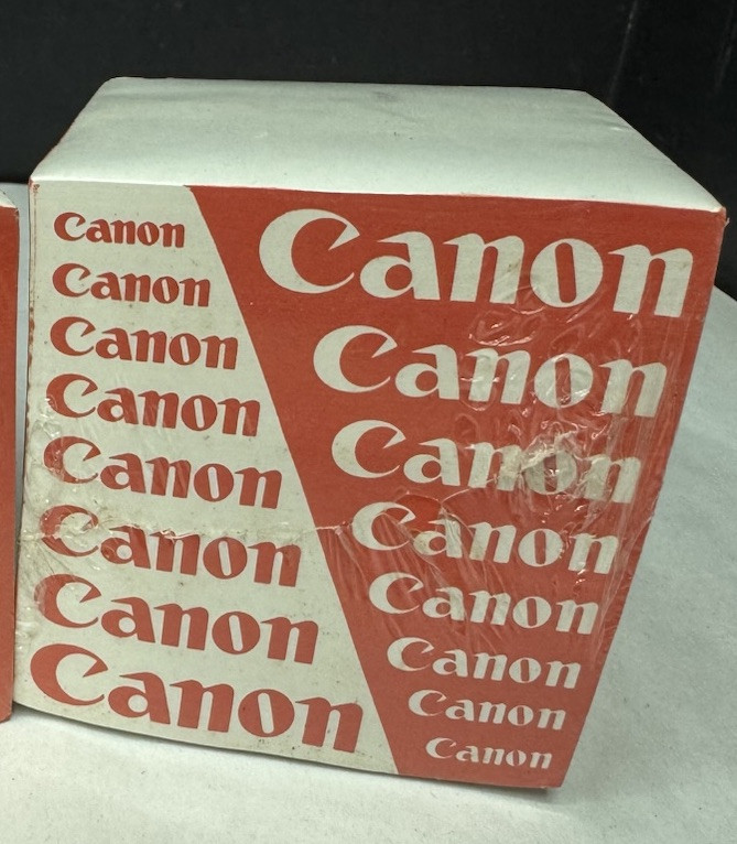 Vintage Canon Camera Advertising Notepad Sealed