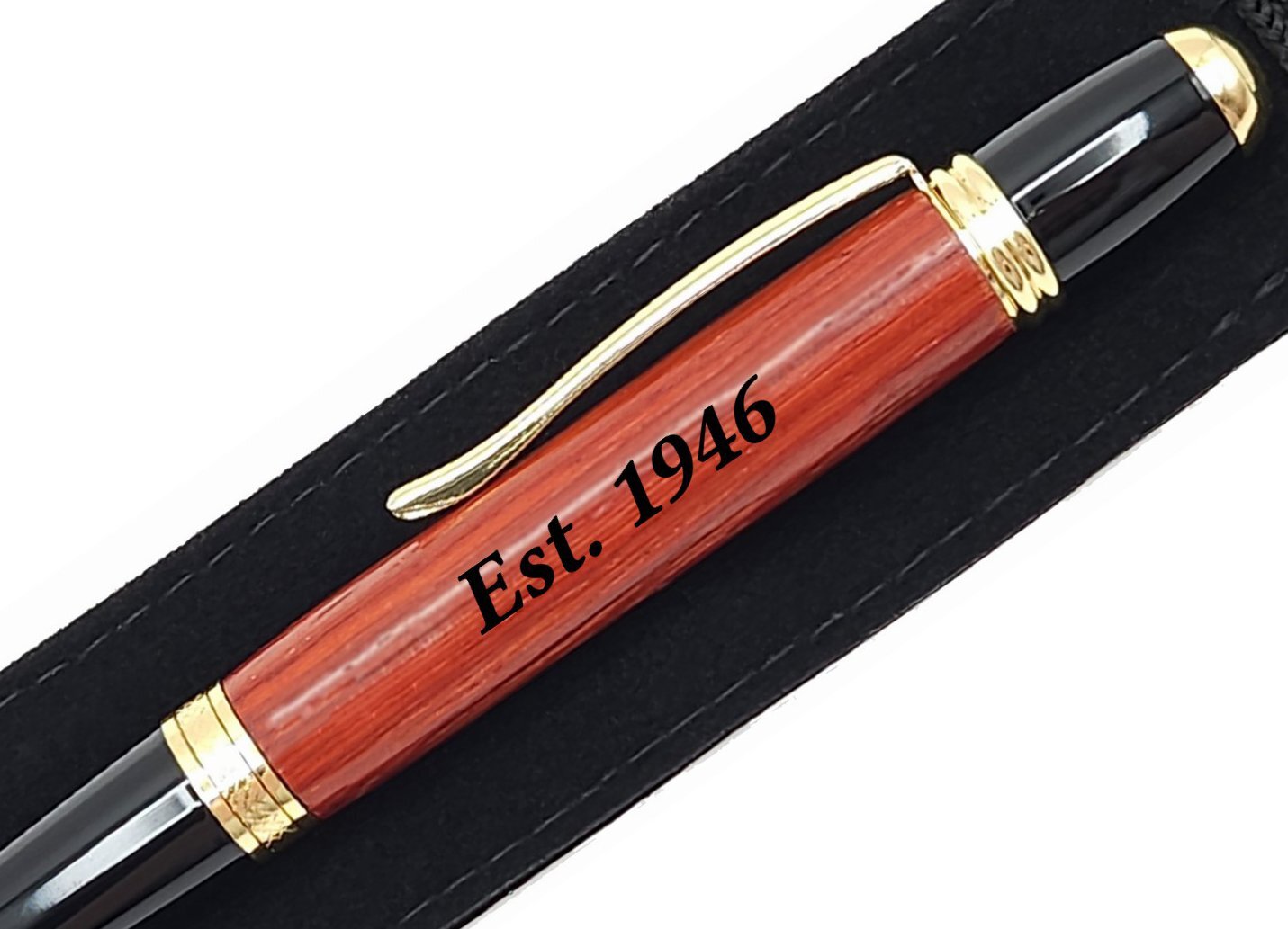 80th Birthday Gift For 80 Year Old Present Est. 1946 Engraved Pen 80th Birthday Gift For 80 Year Old Present Est. 1946 Engraved Pen