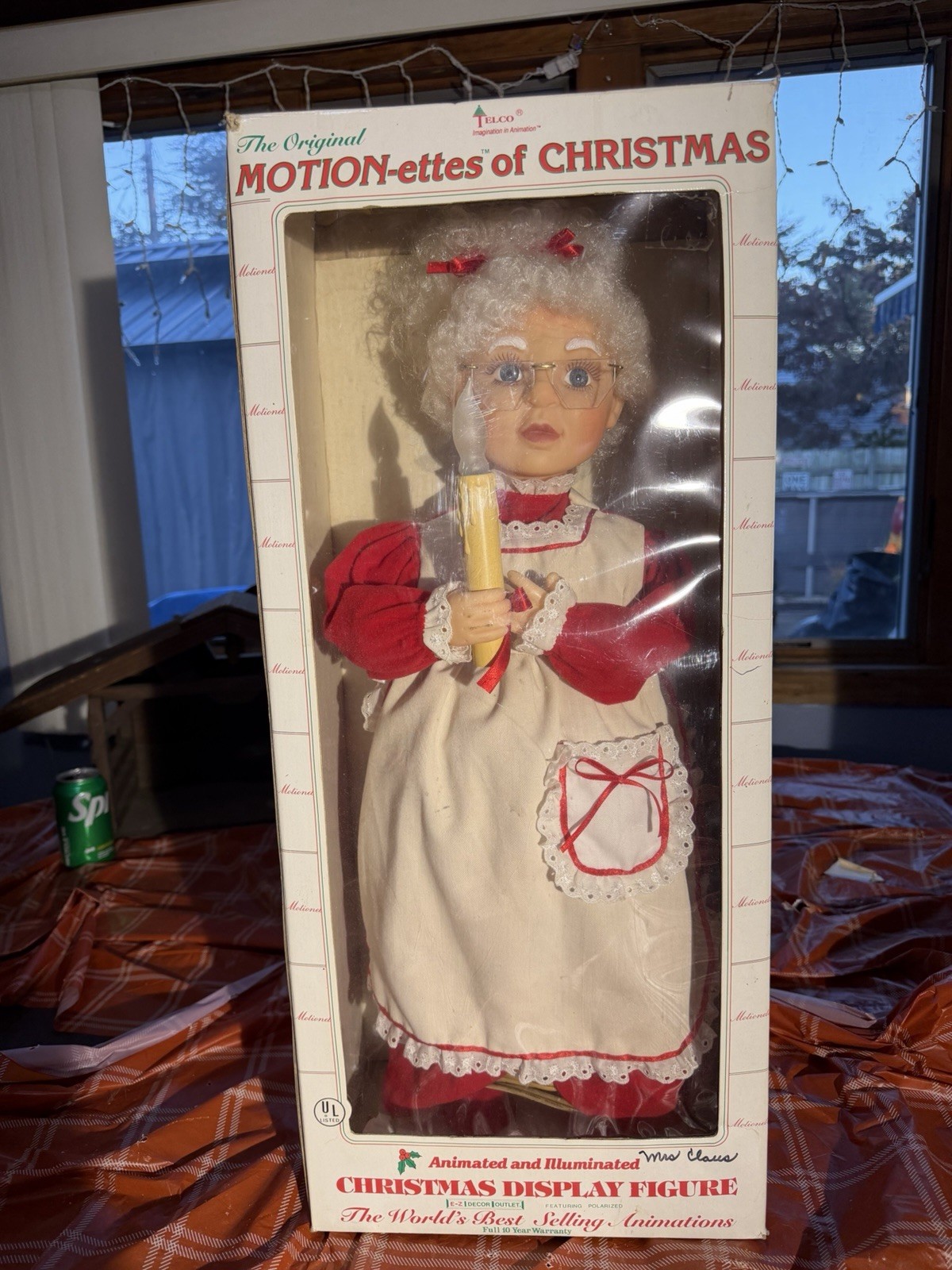 Vintage 1990 Telco Motion-ettes Of Christmas-Mrs Claus Animated 24\ Vintage 1990 Telco Motion-ettes Of Christmas-Mrs Claus Animated 24\