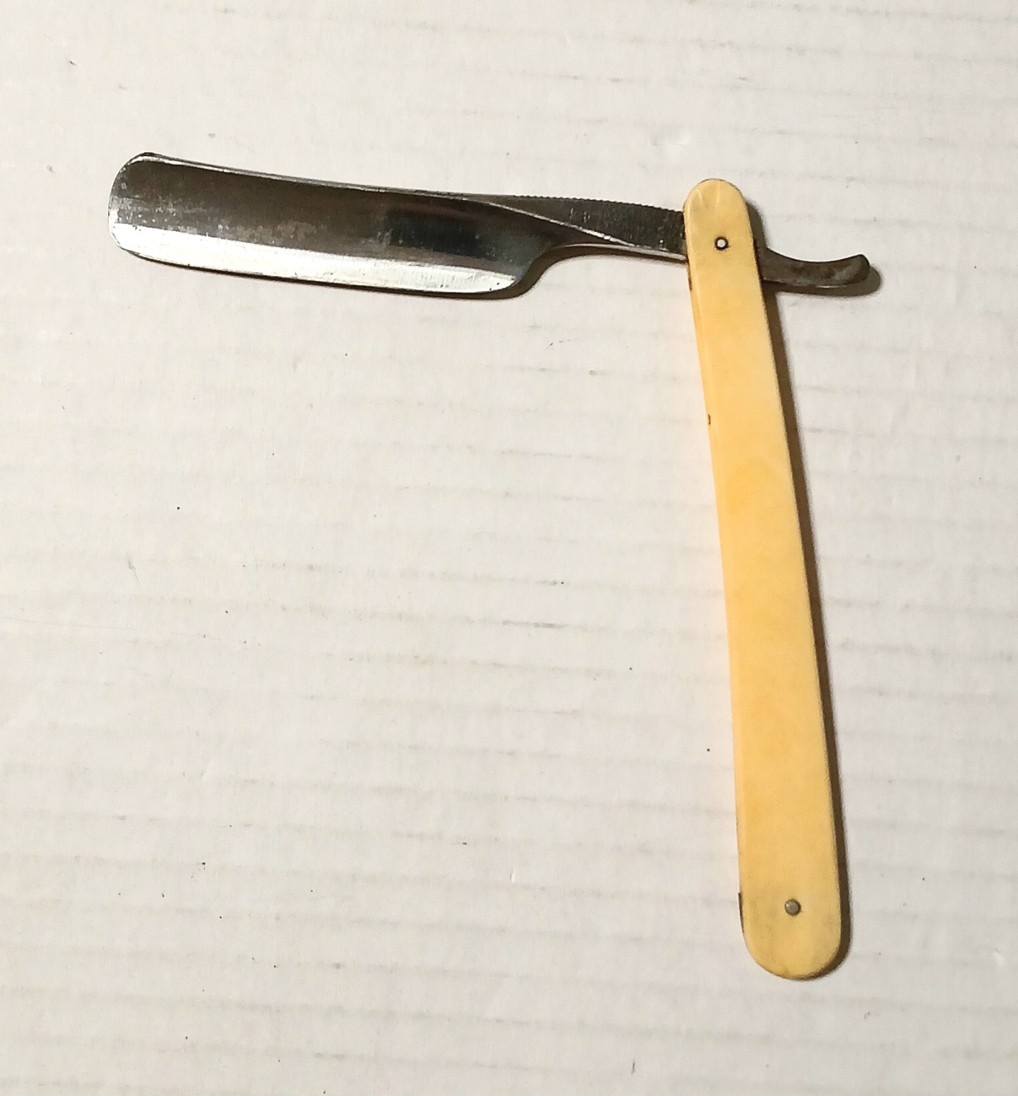 Antique Joseph Rodgers & Sons Straight Edged Razor Hale Powers Sharp