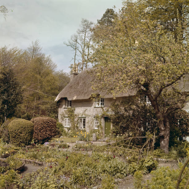 Thomas Hardy\'s Cottage Thomas Hardy\'s Cottage in the village of Hi- 1960 Photo Thomas Hardy\'s Cottage Thomas Hardy\'s Cottage in the village of Hi- 1960 Photo