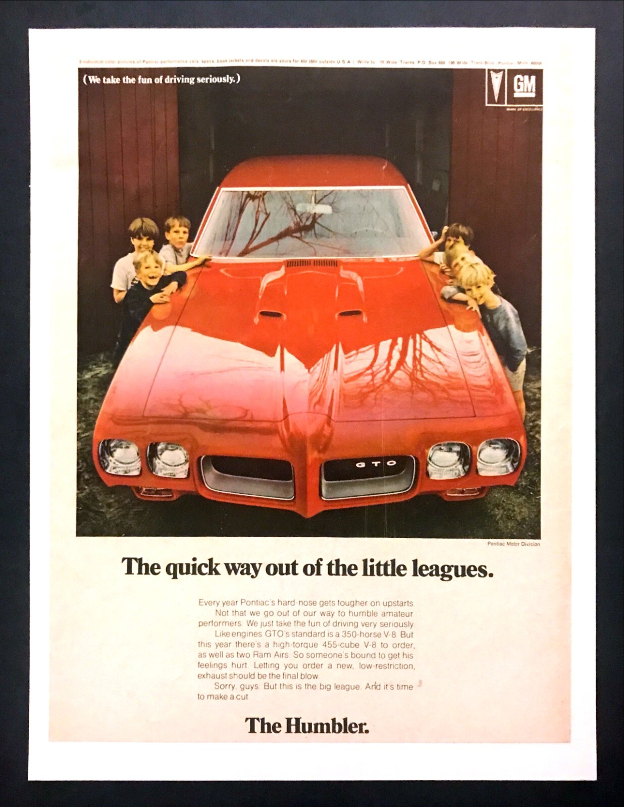 1970 Red Pontiac GTO Coupe photo \
