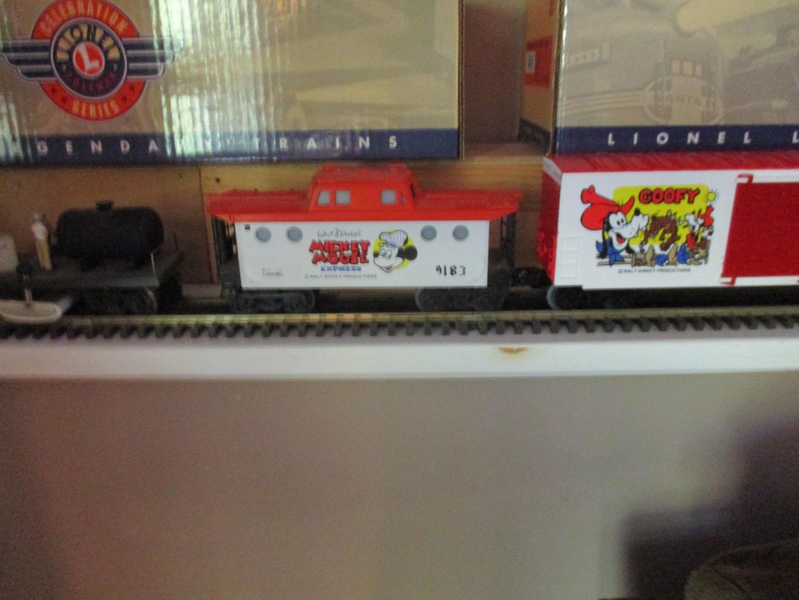 vintage 1977 disney train set