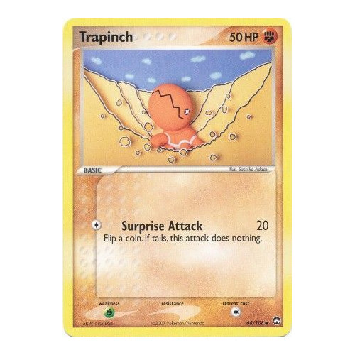 Trapinch 68/108 EX Power Keepers Vintage 2007 Pokemon Cards TCG Near Mint NM