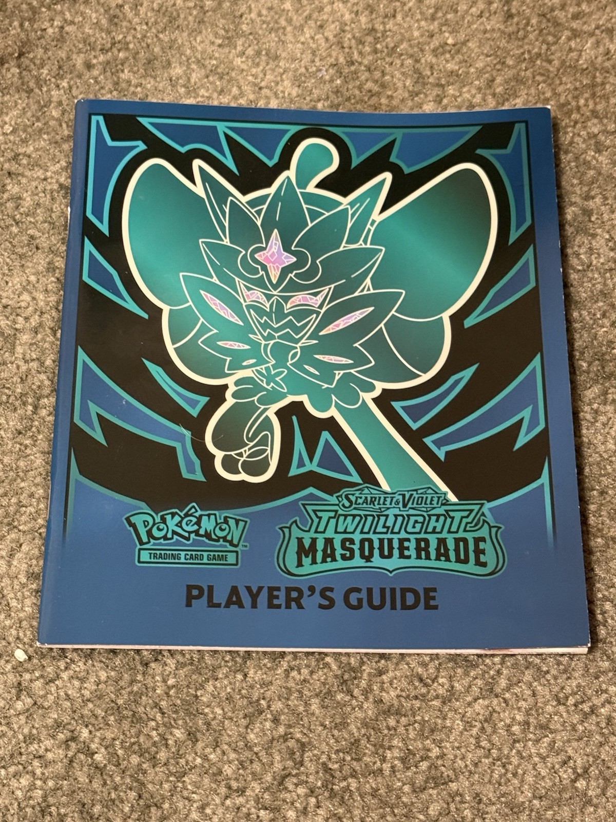 Pokémon Twilight Masquerade Players Guide Booklet Elite Trainer Box ETB