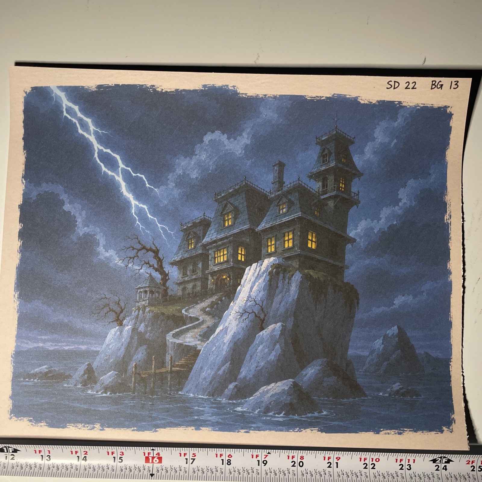 SCOOBY-DOO animation cel replica background Vintage Cartoons Tv Show Art R SCOOBY-DOO animation cel replica background Vintage Cartoons Tv Show Art R