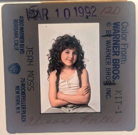 CURLY SUE ALISAN PORTER ORIG 35mmColorSlide A1371