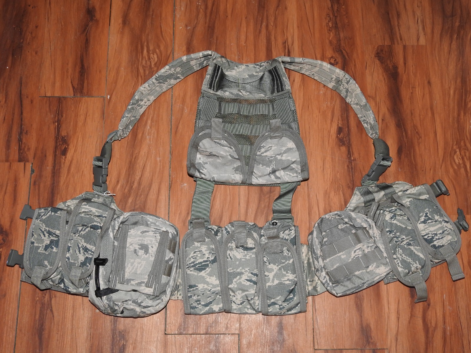 DIAMONDBACK TACTICAL DBT BattleLab Pouches w/ Fire Force H-HARNESS ABU CAMO