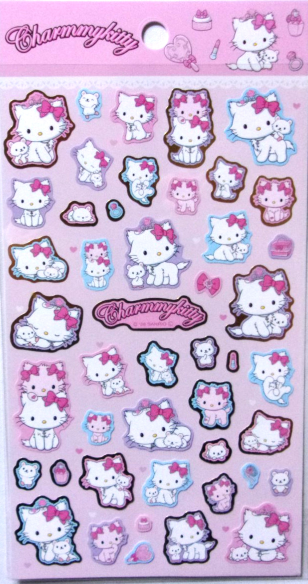 Sanrio Charmmy Kitty Big Large Sticker Sheet Japan 2026