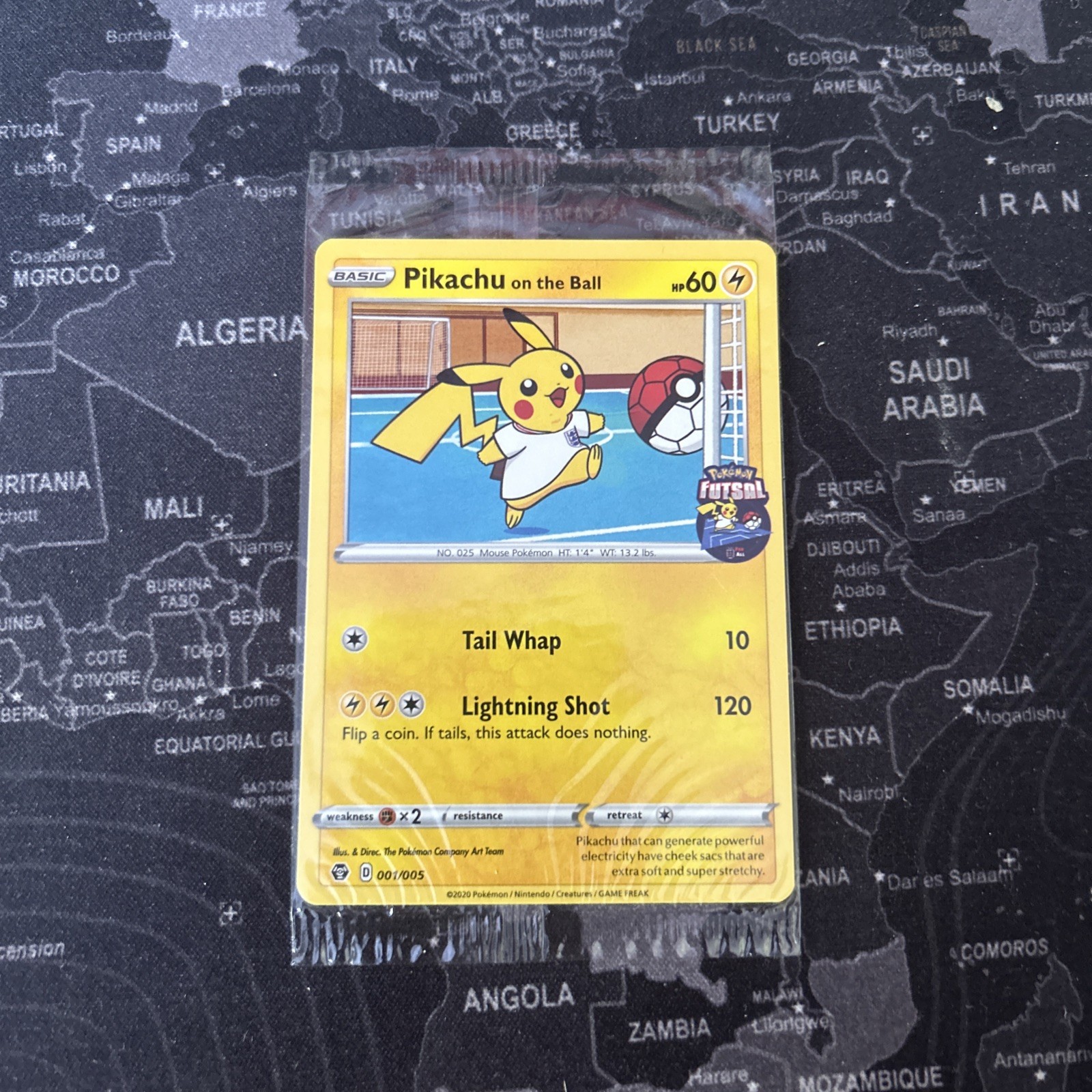 Pokémon TCG - Pikachu On The Ball Pokemon Futsal Promo 001/005 SEALED
