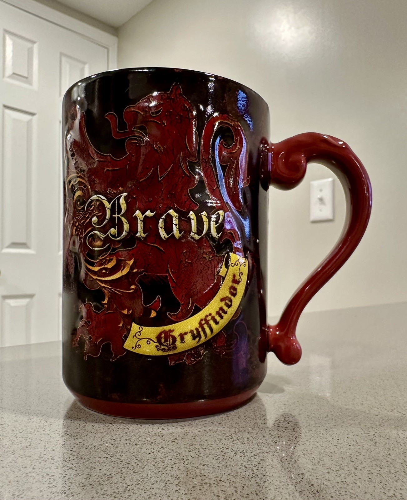Warner Bros. Studio Tour London The Making of Harry Potter Brave Gryffindor Mug