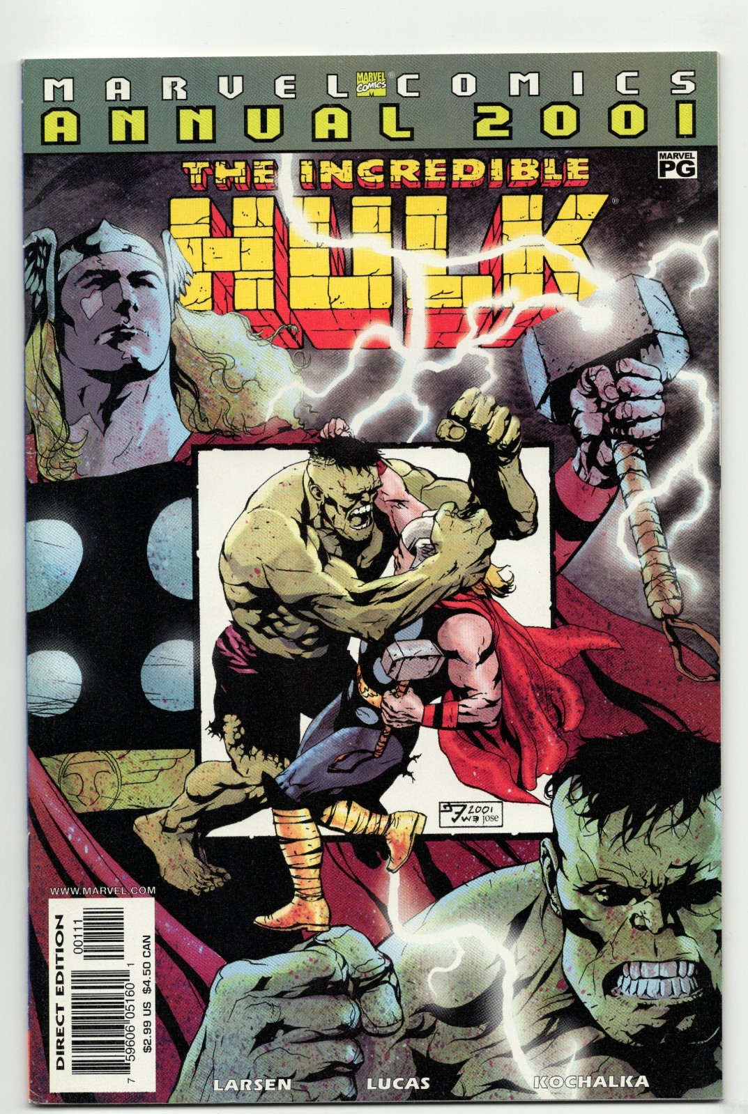 The Incredible Hulk Annual 2001 NM Marvel Comics