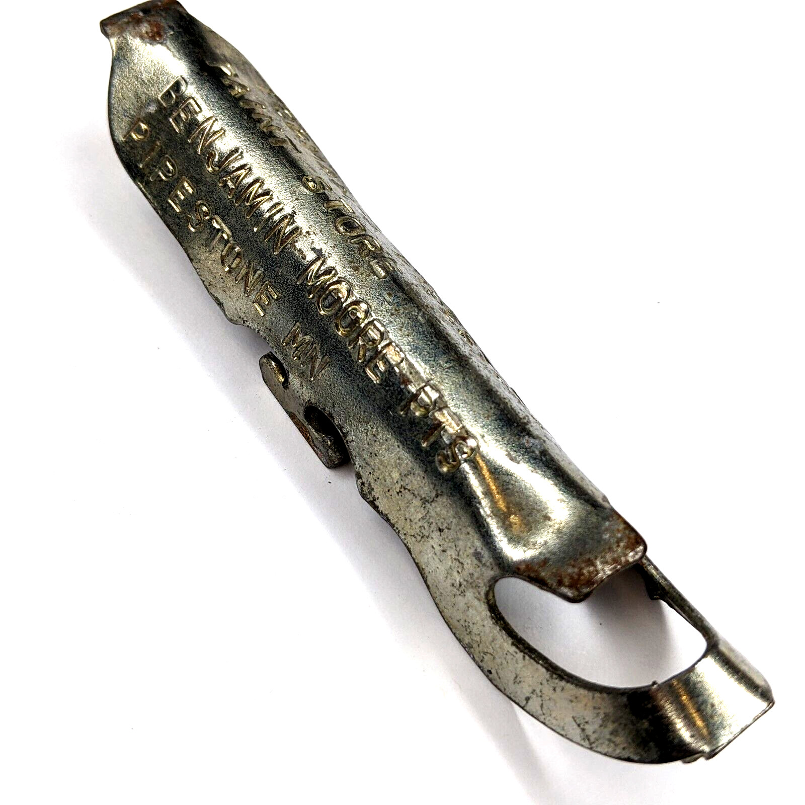Vtg Pipestone MN Formans Paint Store Advertising Bottle Opener Benjamin Moore 6H