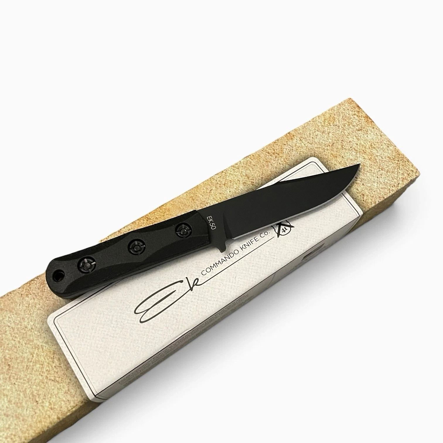 Ka-Bar Ek Commando Short Clip Point Fixed Blade Knife (5.06\