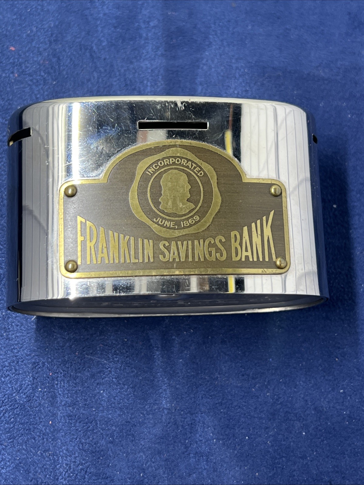 SCARCE |Traveling Teller Bank | Franklin Savings Bank Franklin, NH| LOT Z-547 SCARCE |Traveling Teller Bank | Franklin Savings Bank Franklin, NH| LOT Z-547