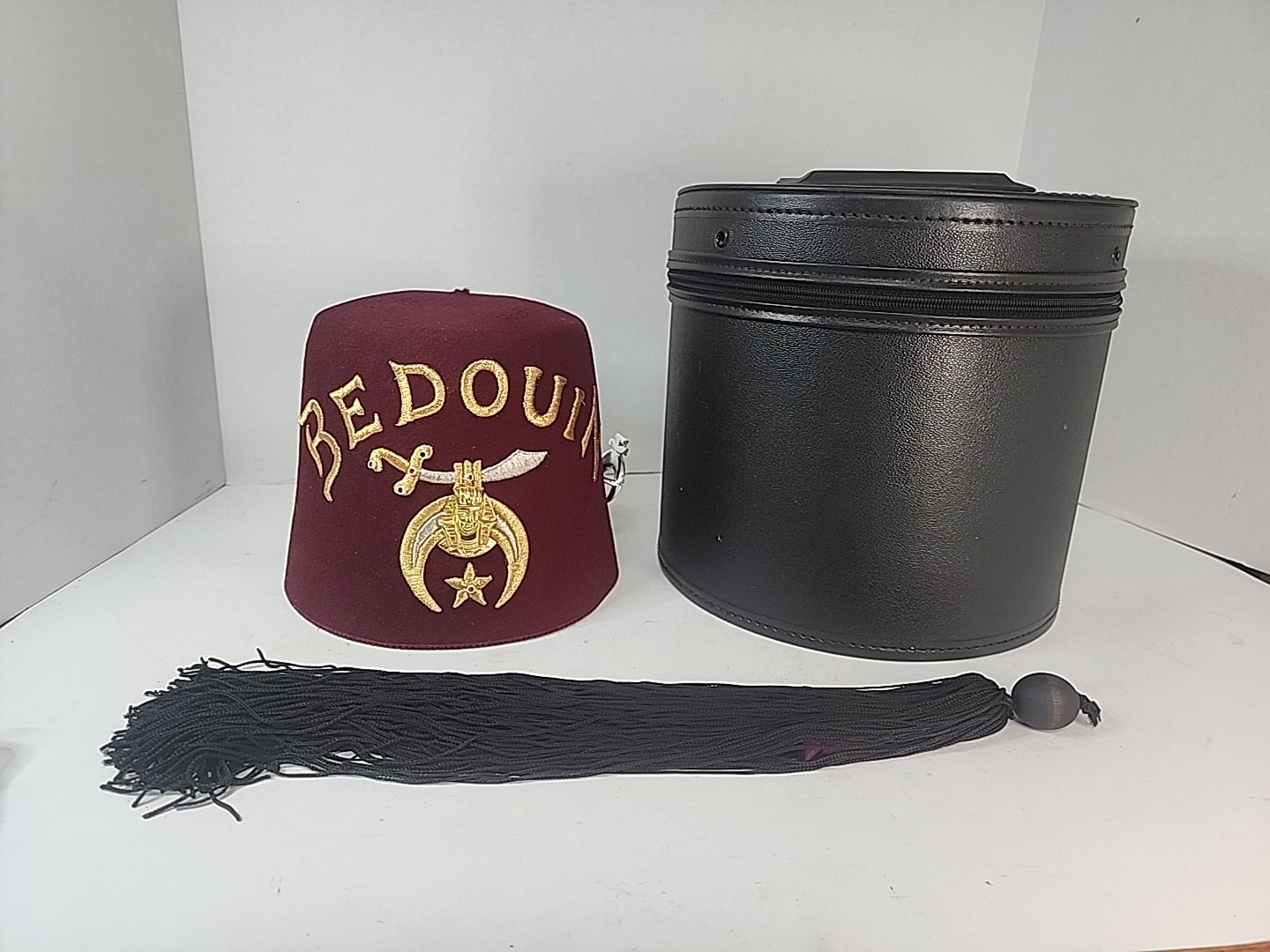 Vintage Bedouin MASONIC SHRINERS  FEZ Hat
