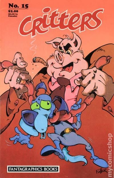 Critters #15 VF- 7.5 1987 Stock Image