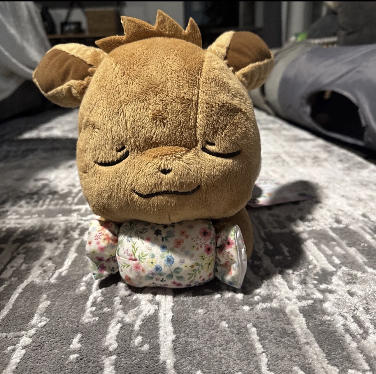 RARE Pokémon Sleeping Eevee Plush doll Ichiban Kuji Prize A from JAPAN