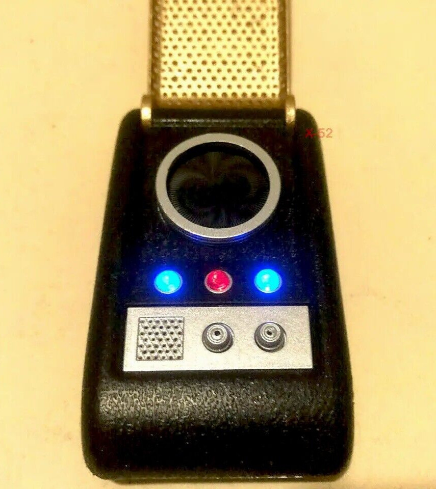 Star Trek TOS Classic light up n sounds Enterprise Crew Communicator kirk spock Star Trek TOS Classic light up n sounds Enterprise Crew Communicator kirk spock
