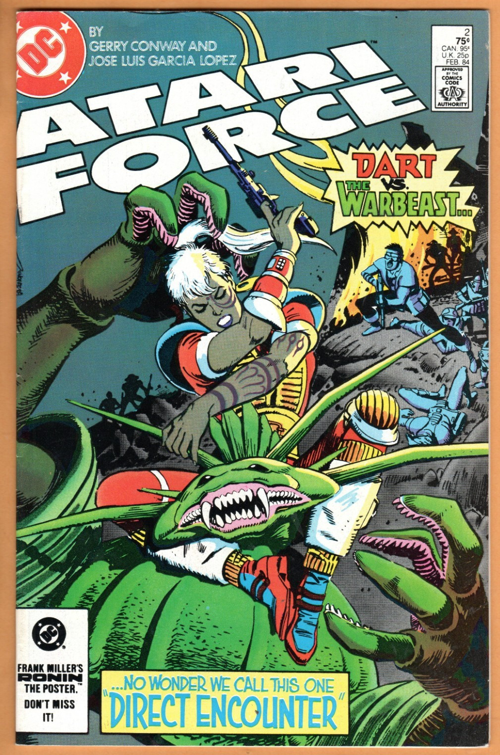 Atari Force #2, Near Mint Minus Condition Atari Force #2, Near Mint Minus Condition