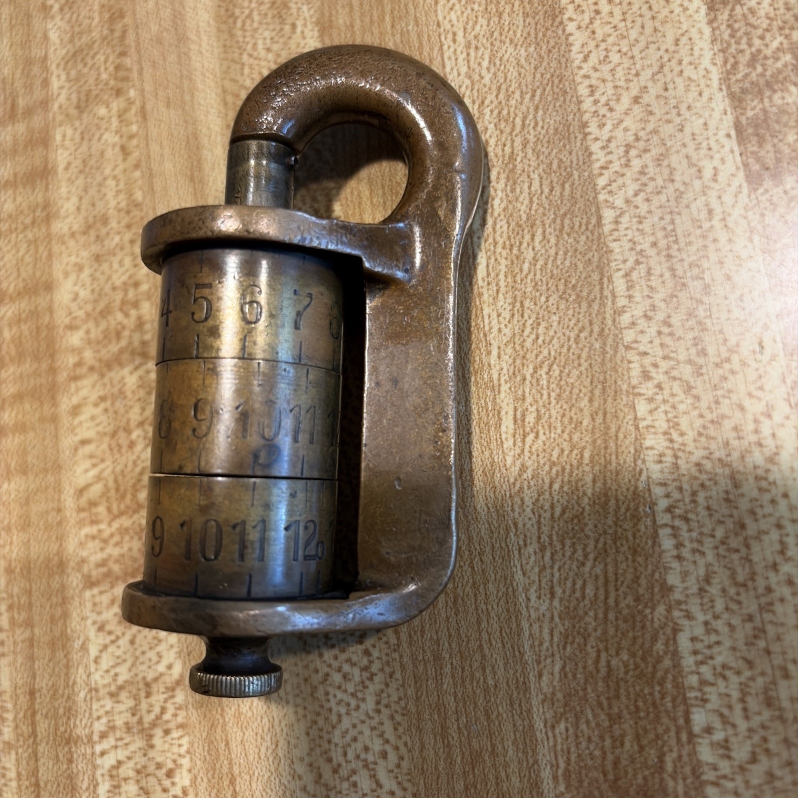 Antique Rare Combination Padlock