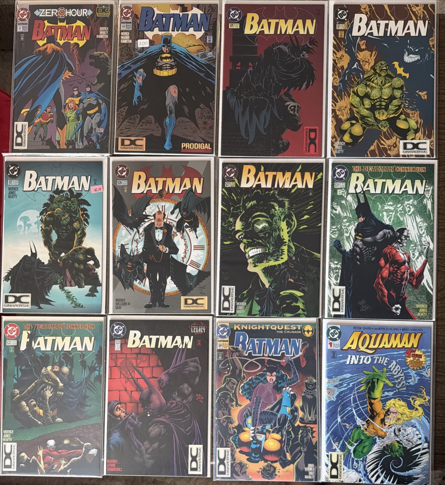 DC COMICS DCU UNIVERSE LOGO VARIANT BATMAN 533 532 531 527 526 522 521 520 514