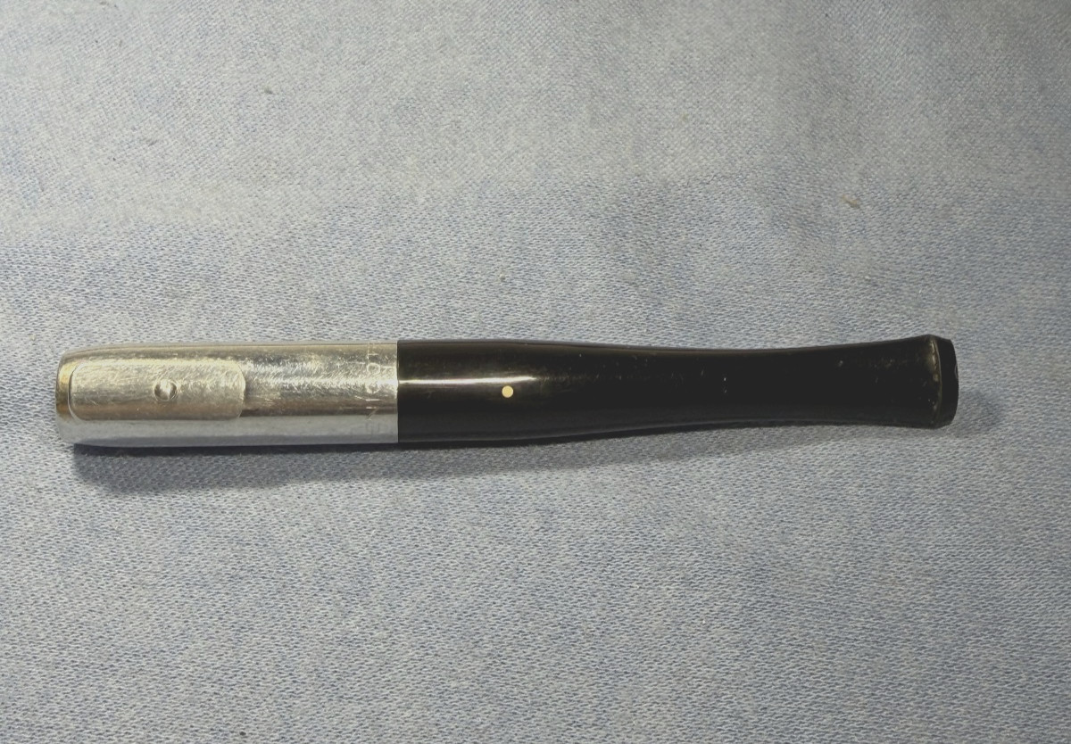 VINTAGE DUNHILL DENICOTEA -SILVER PLATED CIGARETTE HOLDER -4\