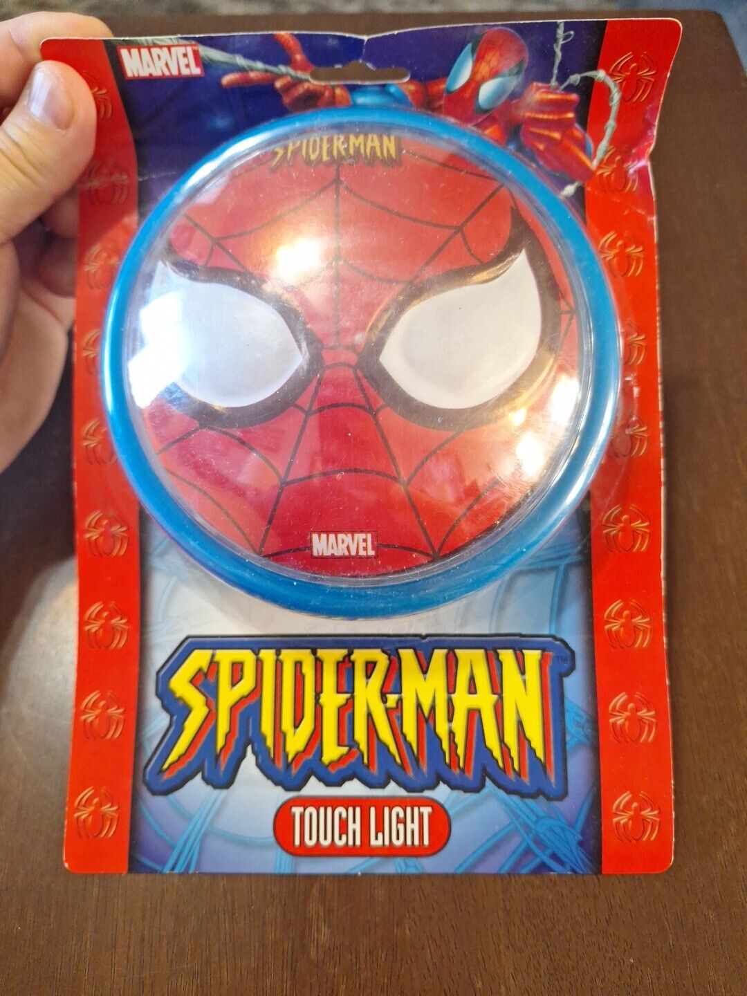 2004 Marvel Spider-Man Touch Light by Mary Elle NEW in Package Wall Mountable 