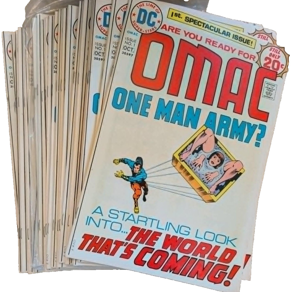 Omac #1 DC 1974 [1 PER ORDER] AVG VF | 1st appearance and origin of OMAC