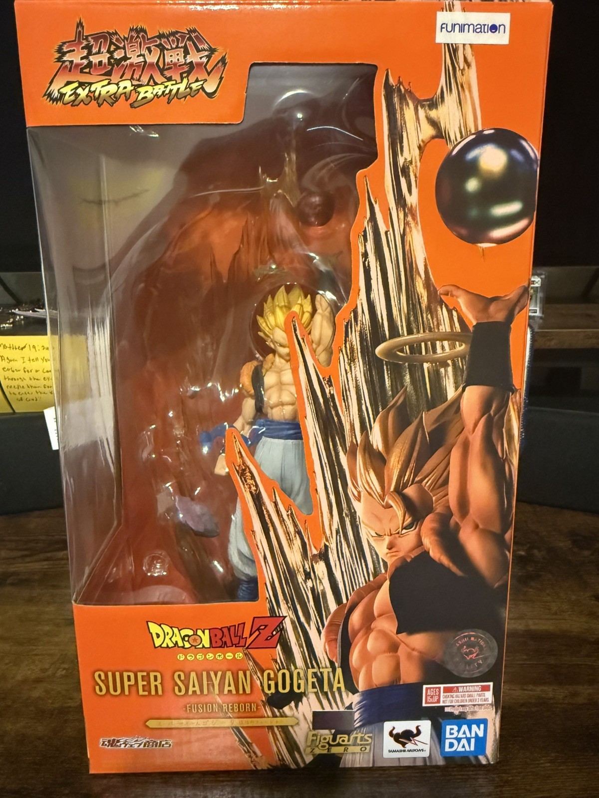 Dragonball Z Figuarts Zero Super Saiyan Gogeta Fusion Reborn figure Bandai Dragonball Z Figuarts Zero Super Saiyan Gogeta Fusion Reborn figure Bandai