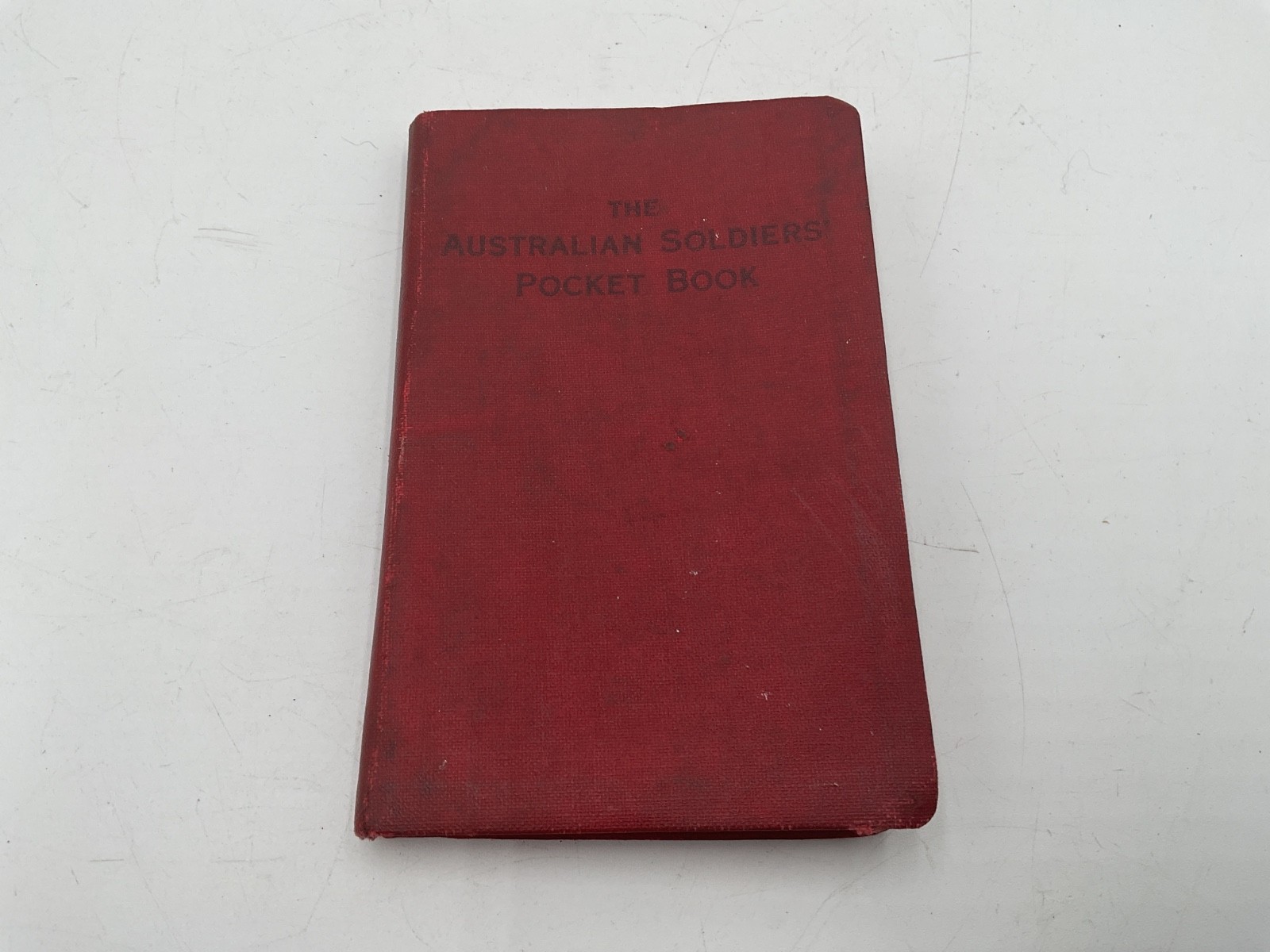 Australian solders WWll pocket book 1941 Australian solders WWll pocket book 1941