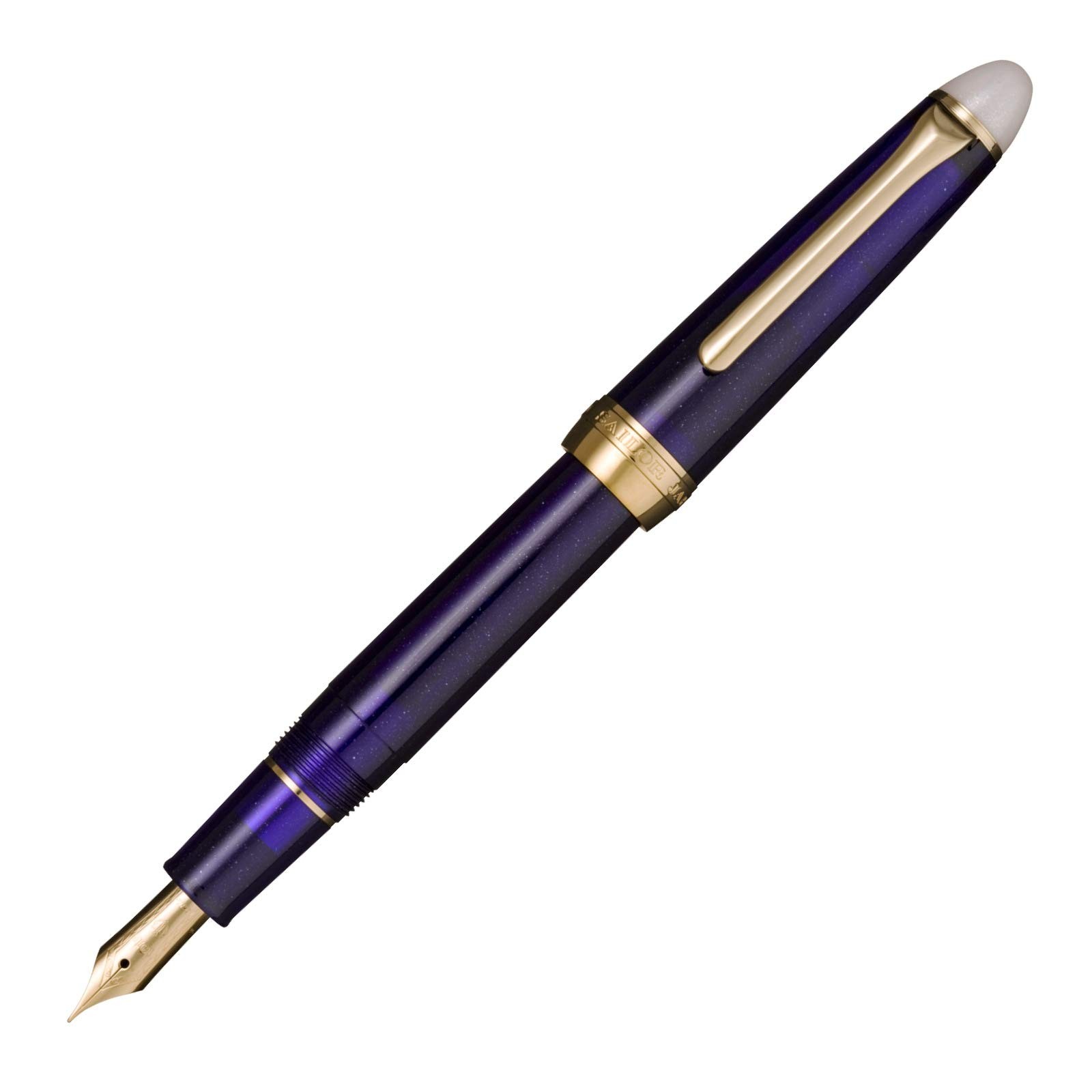 Sailor ShikiOri Fountain Pen Moonlit Surface Long Night Fine 110558203