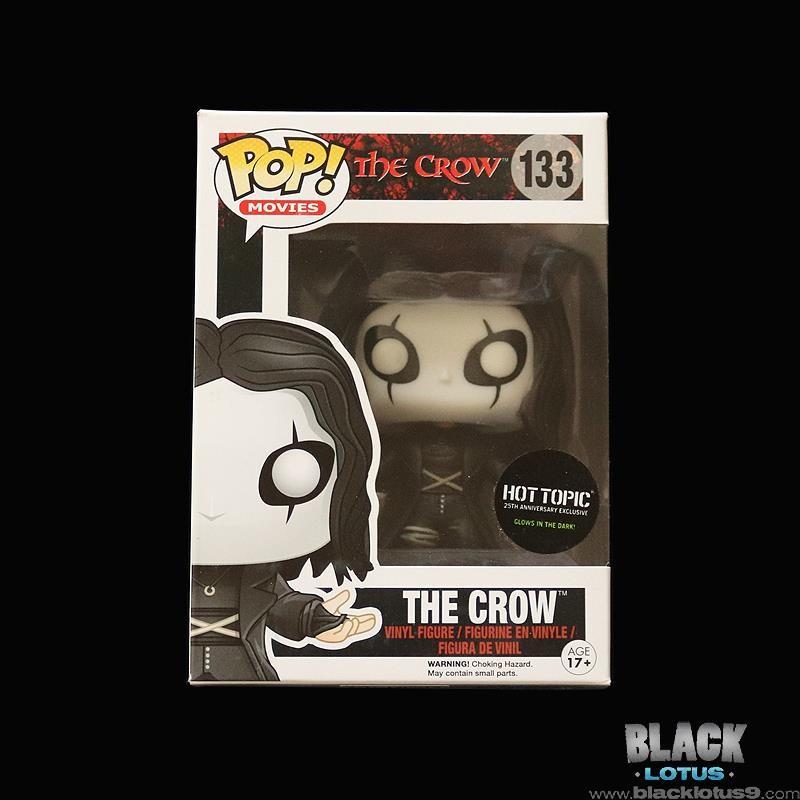 Funko Pop The Crow Glow Hot Topic 25th Anniversary GITD 2014 Vaulted 133