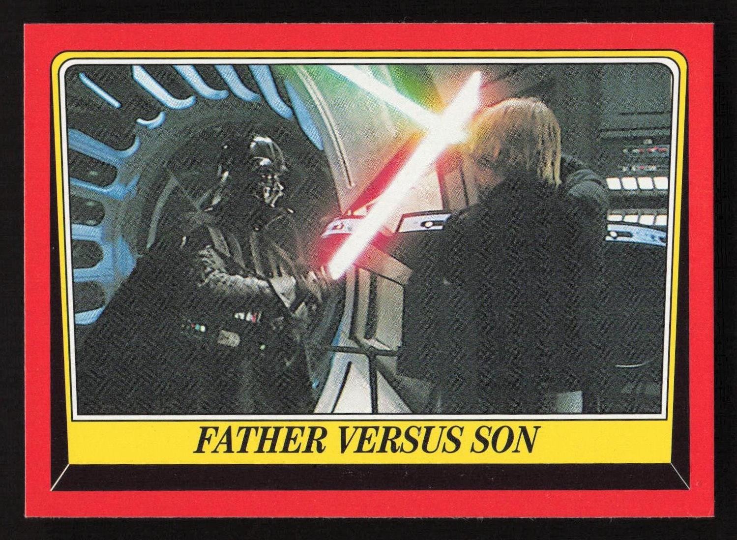 2004 Topps Heritage Star Wars Father Versus Son #61 2004 Topps Heritage Star Wars Father Versus Son #61