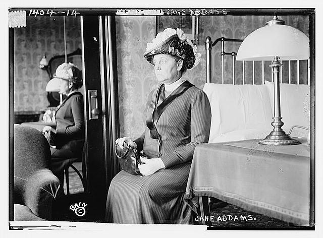 Photo:Jane Addams Portrait Seated in Bedroom