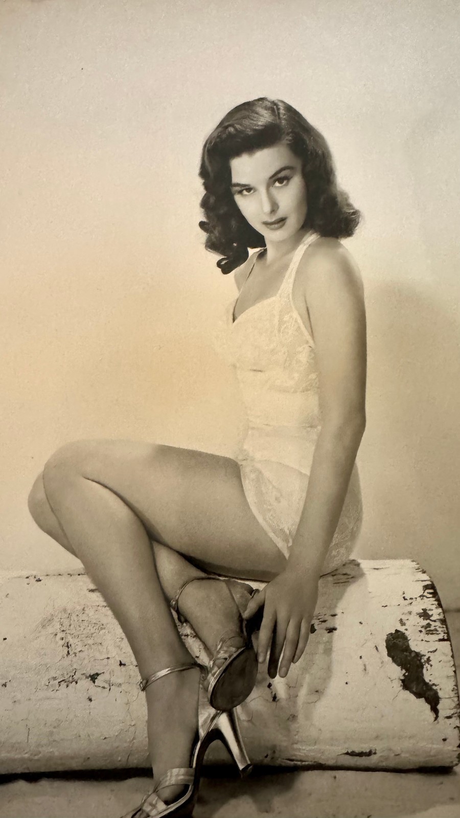 Beauty Elaine Stewart 1950s Vintage Glamour Portrait Pin-Up Photograph 8 x 10 Beauty Elaine Stewart 1950s Vintage Glamour Portrait Pin-Up Photograph 8 x 10