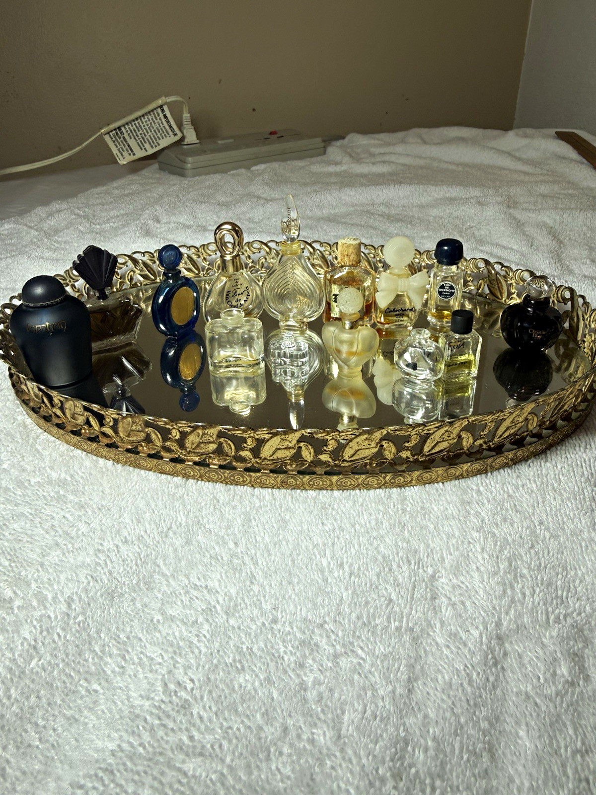 Vtg Mini Perfume Lot Laura Ashley Emma & No2 Dior Poison Byzance Givenchy 14pc