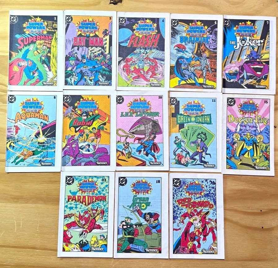 Vintage Kenner DC Super Powers Collection Mini Comics Lot of 13 1984-85 Vintage Kenner DC Super Powers Collection Mini Comics Lot of 13 1984-85