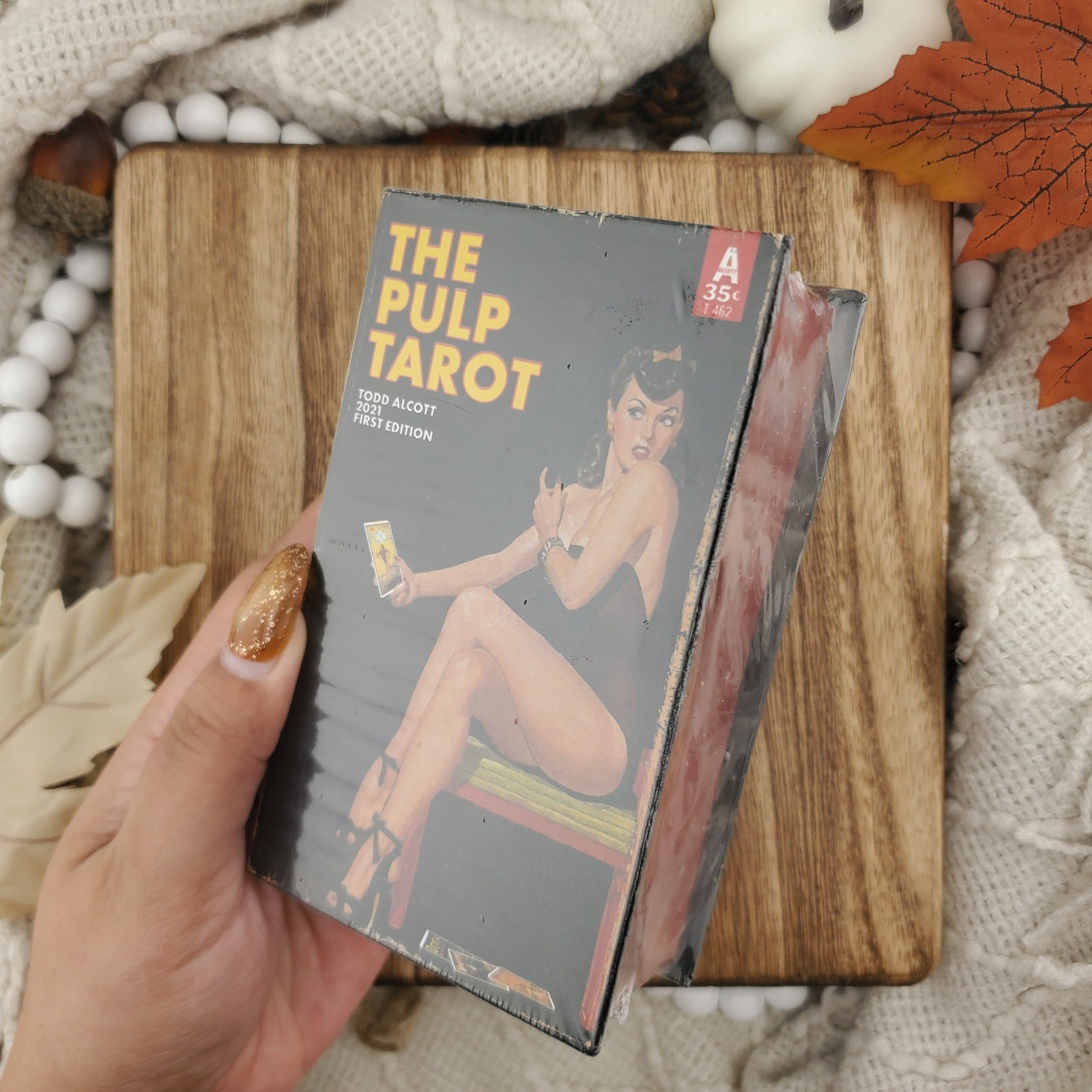The Pulp Tarot Cards 78 Card Complete Deck First Edition 2021 Todd Scott Sealed