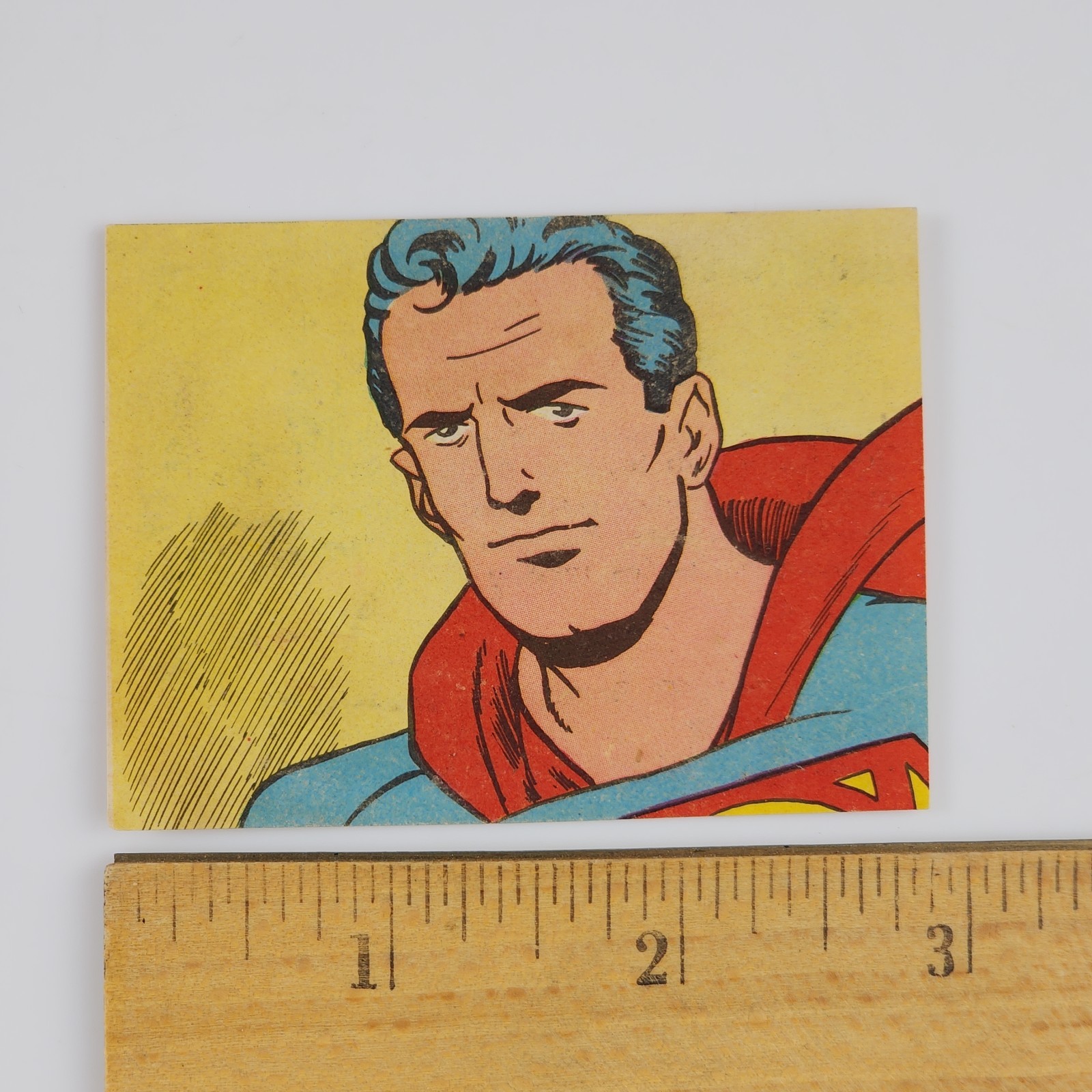 1958 Fher Superman Card En El Planeta Condenado #11 Superman Spanish Rare NM