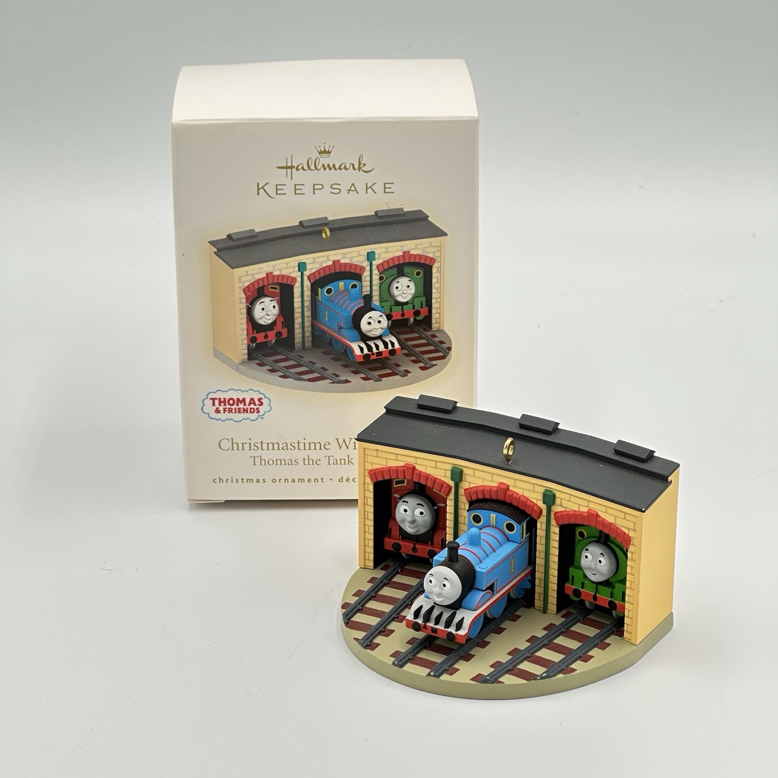 Hallmark Keepsake Christmas Thomas the Tank Engine w Percy & James Ornament 2009