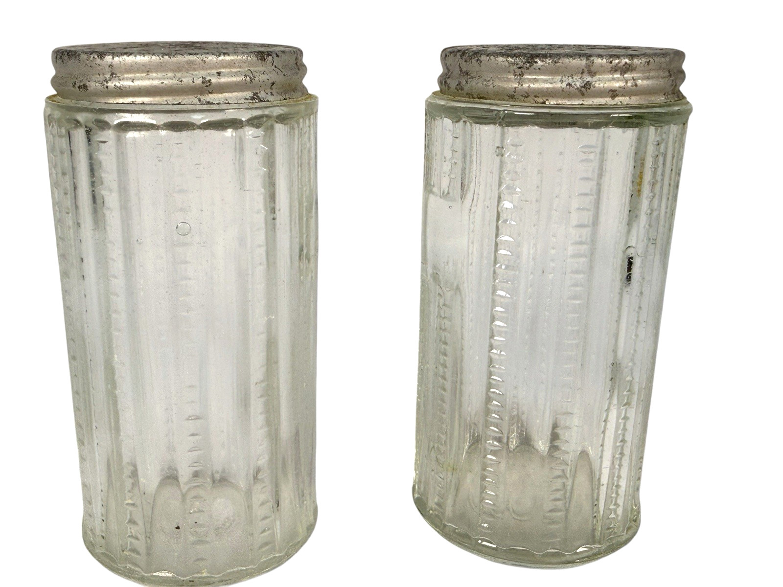 Hoosier Cabinet Zipper Spice Jars 4.5\ Hoosier Cabinet Zipper Spice Jars 4.5\