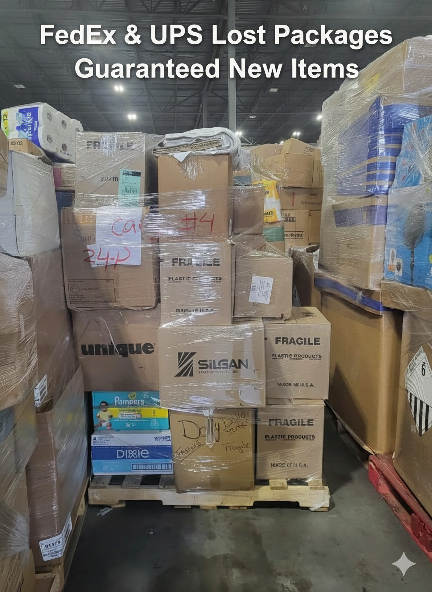 Lost Package Goods |Home Goods, Beauty Product, Toys, etc| Surprise Assortment Lost Package Goods |Home Goods, Beauty Product, Toys, etc| Surprise Assortment