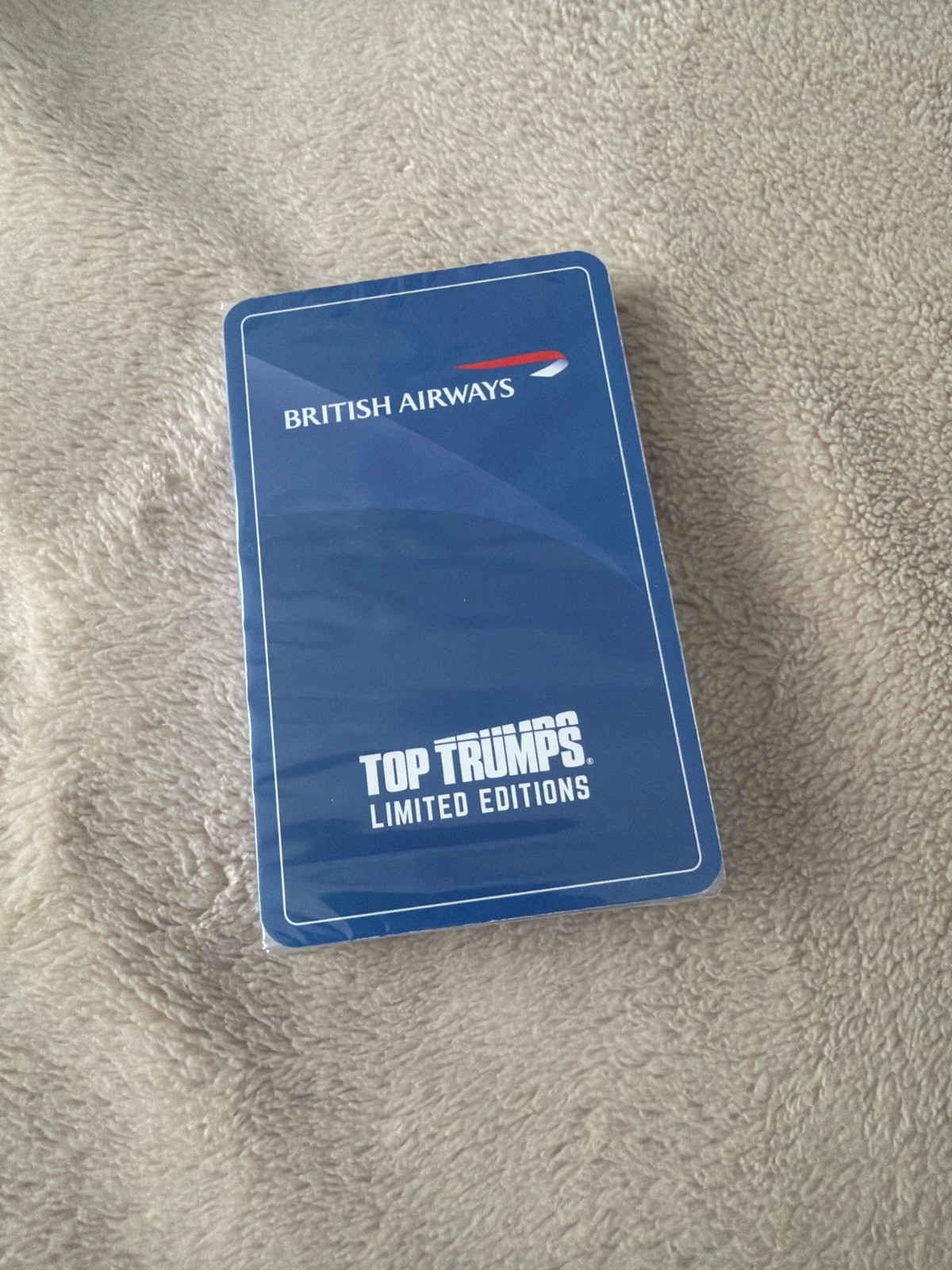 British Airlines Top Trumps Player Cards