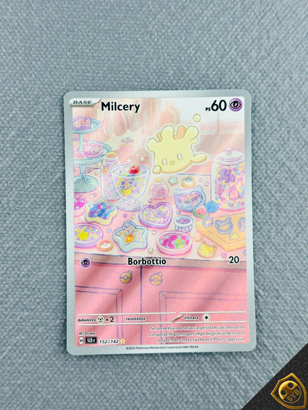 Milcery 152/142 Astral Crown ITA Italian Pokemon Card