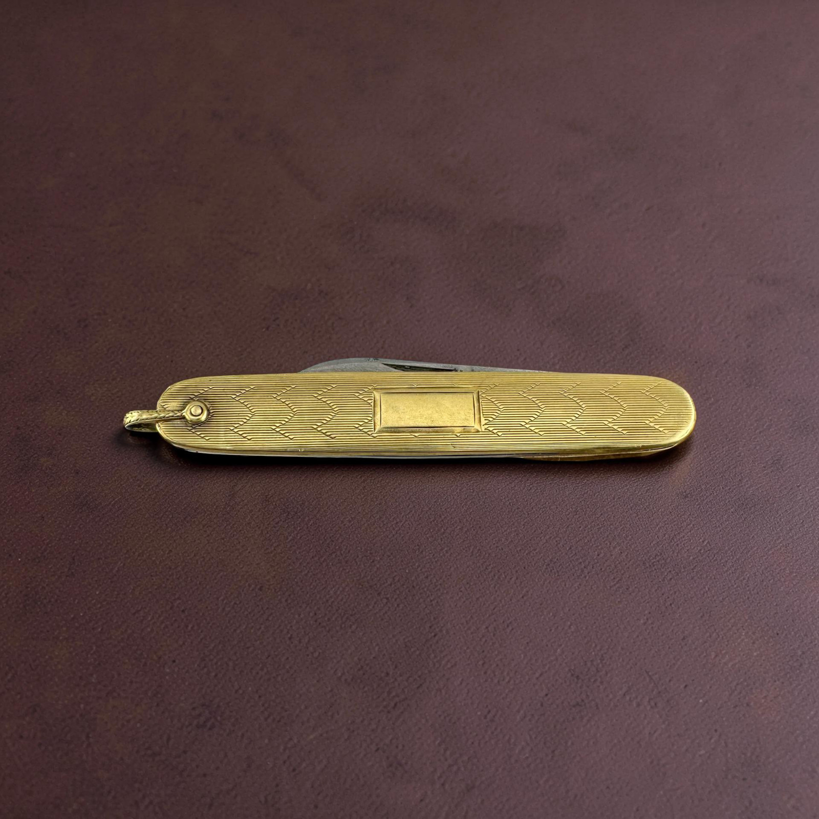 Vintage 14K Yellow Gold Folding Pocket Knife 16.9g 2.5” Two Blade Vintage 14K Yellow Gold Folding Pocket Knife 16.9g 2.5” Two Blade